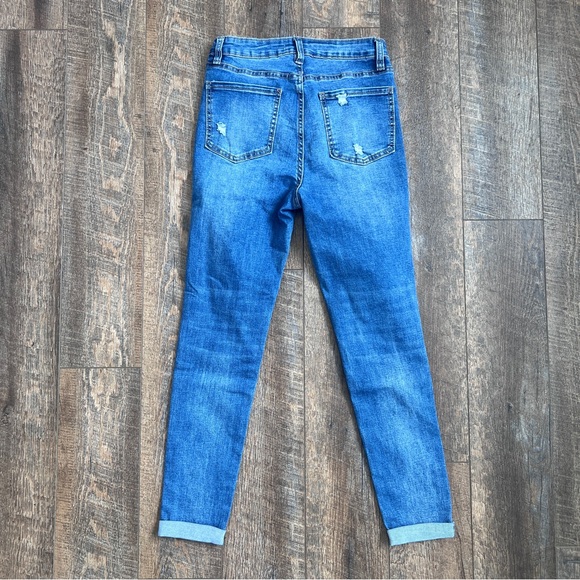 Skinny jeans with cuff - Picture 2 of 5